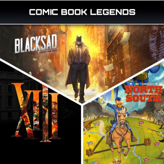 Comic Book Legends - Blacksad: Under the Skin, The Bluecoats: North & South, XIII Bundle for playstation