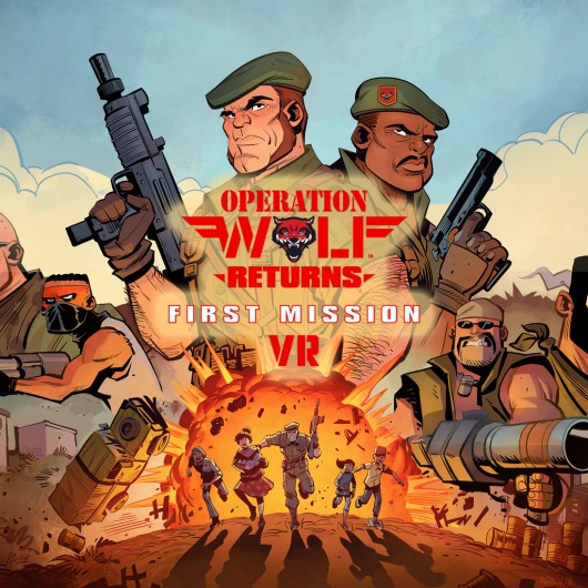Operation Wolf Returns: First Mission VR for playstation