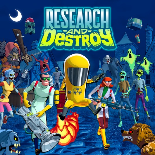 RESEARCH and DESTROY Demo for playstation