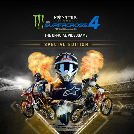 Monster Energy Supercross 4 - Special Edition for playstation