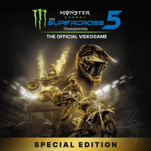 Monster Energy Supercross 5 - Special Edition PS4 & PS5 for playstation