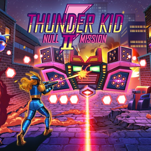 Thunder Kid II: Null Mission PS4 & PS5 for playstation