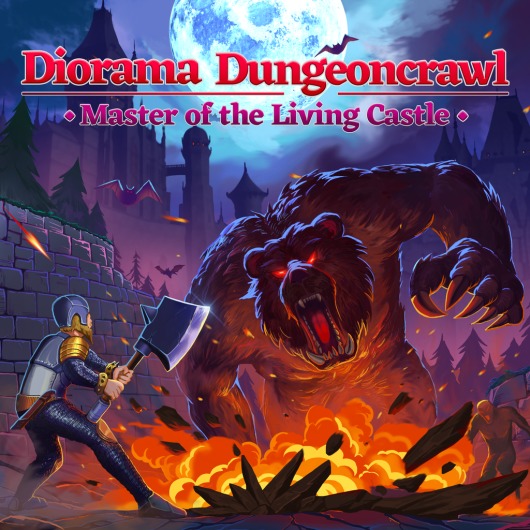 Diorama Dungeoncrawl - Master of the Living Castle PS4 & PS5 for playstation