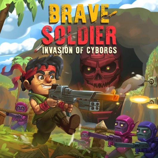 Brave Soldier - Invasion of Cyborgs PS4 & PS5 for playstation