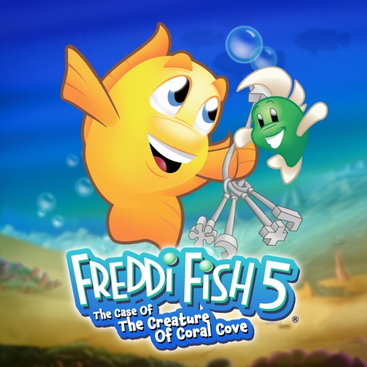 Freddi Fish 5: The Case of the Creature of Coral Cove for playstation