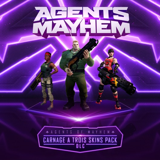 Agents of Mayhem - Carnage a Trois Skins Pack for playstation