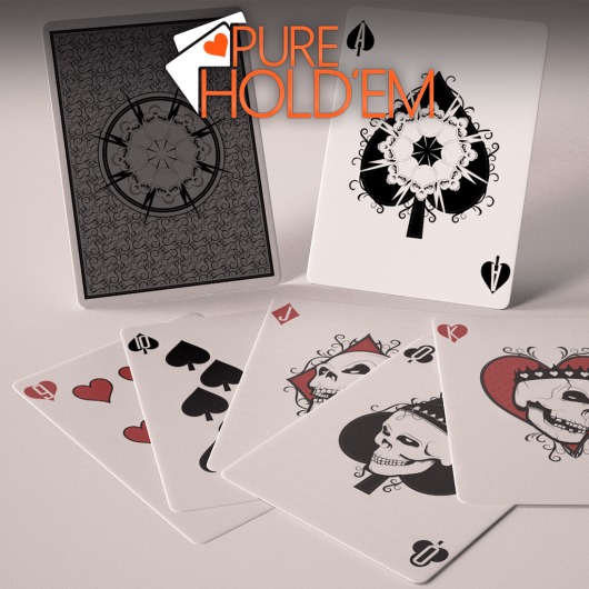Pure Hold'em Macabre Card Deck for playstation