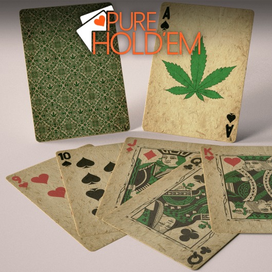 Pure Hold'em Poker 100% Hemp Card Deck for playstation
