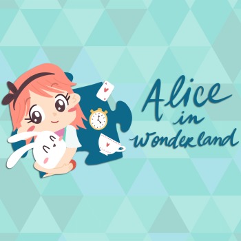 Alice in Wonderland - A jigsaw puzzle tale