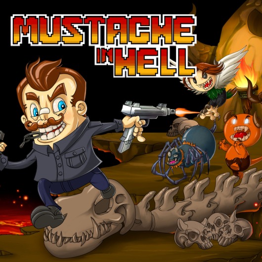 Mustache In Hell for playstation