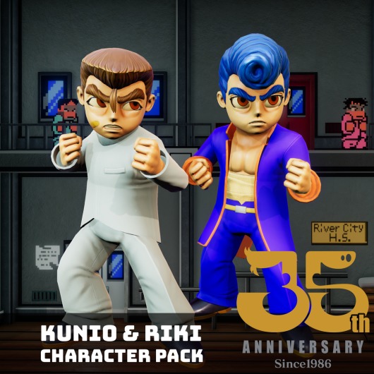 Kunio & Riki Character Pack for playstation
