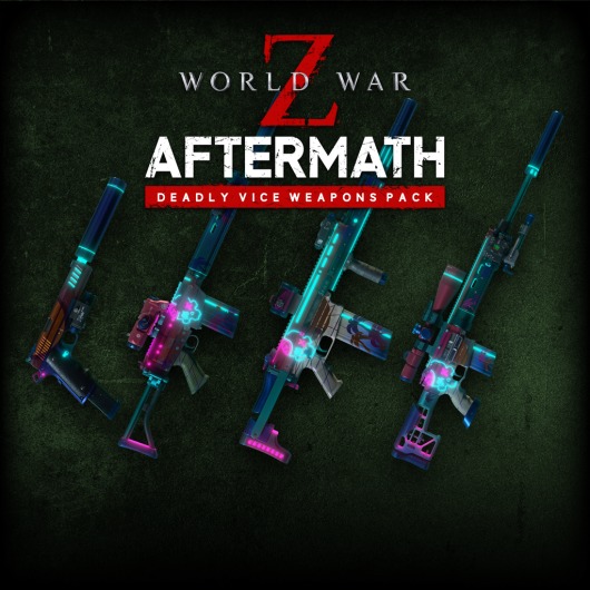 World War Z: Aftermath - Deadly Vice Weapons Skin Pack for playstation