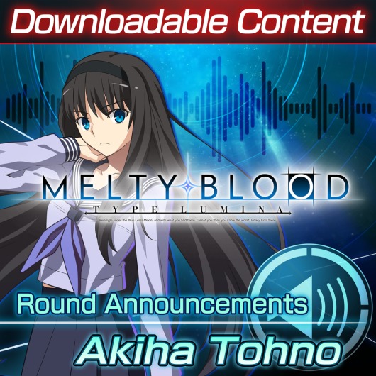 DLC: Akiha Tohno Round Announcements for playstation