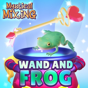 Mystical Mixing: Wand and Frog