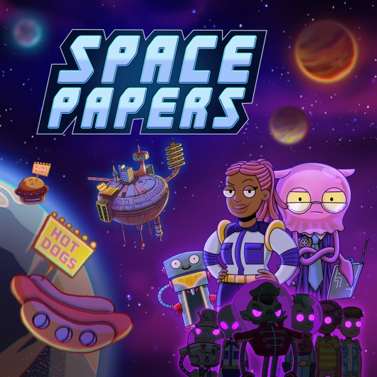 Space Papers: Planet's Border for playstation