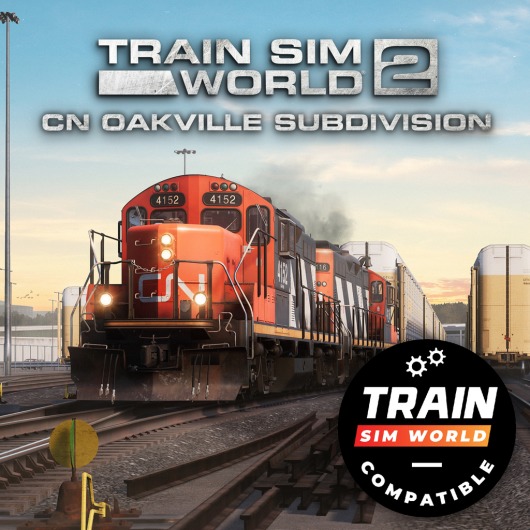 Train Sim World®: Canadian National Oakville Subdivision: Hamilton - Oakville TSW2 & TSW3 Compatible for playstation
