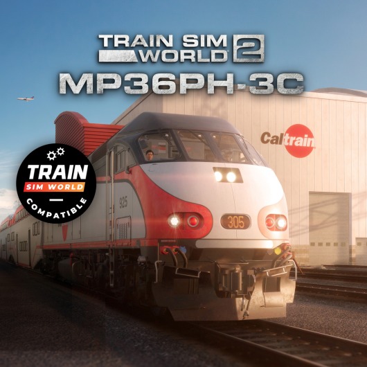 Train Sim World® 4 Compatible: Caltrain MP36PH-3C 'Baby Bullet' for playstation