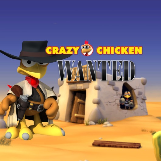 Crazy Chicken Wanted for playstation
