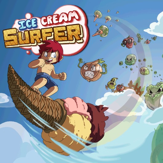 Ice Cream Surfer Bundle Game + Theme for playstation