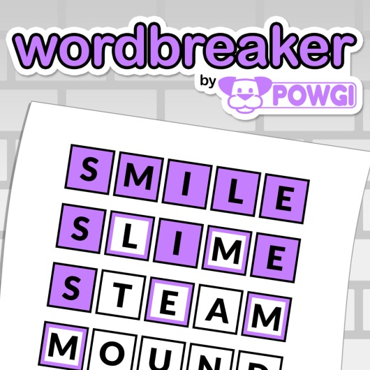 Wordbreaker by POWGI PS4 & PS5 for playstation