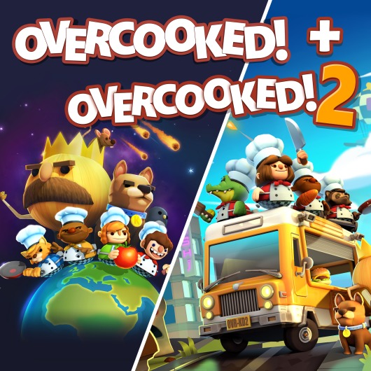 Overcooked! + Overcooked! 2 for playstation