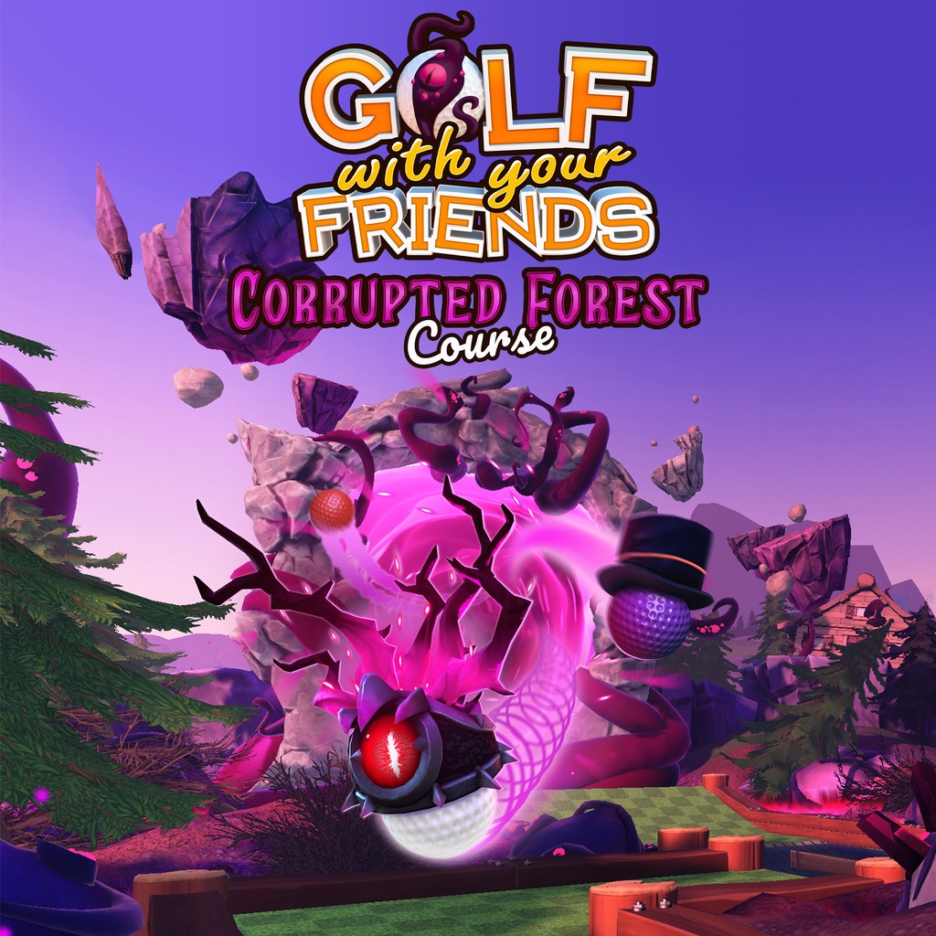 Golf With Your Friends - Corrupted Forest Course