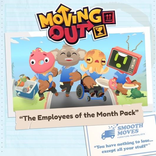 Moving Out - The Employees of the Month Pack for playstation