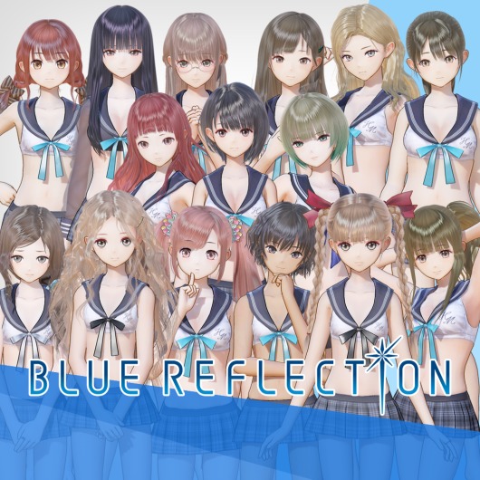 BLUE REFLECTION: Sailor Swimsuits Complete Set for playstation