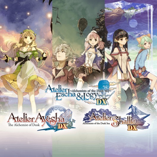 Atelier Dusk Trilogy Deluxe Pack for playstation