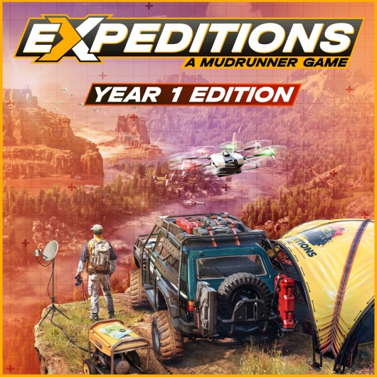Expeditions: A MudRunner Game - Year 1 Edition (PS4 & PS5) for playstation