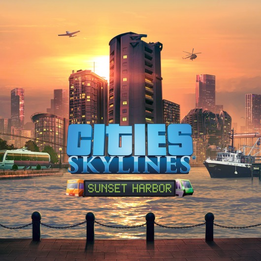 Cities Skylines - Sunset Harbor for playstation