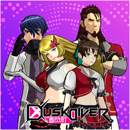 Dusk Diver - Stage costumes for playstation