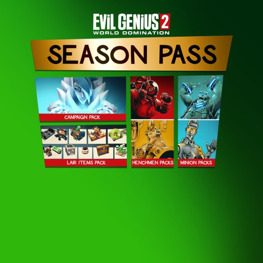 Evil Genius 2: Season Pass for playstation