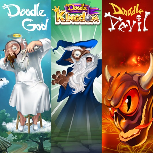 Doodle God, Doodle Devil & Doodle Kingdom for playstation