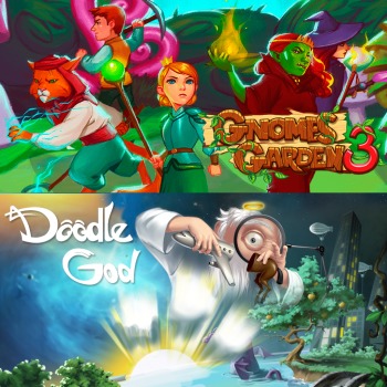Gnomes Garden 3: The thief of castles&Doodle God