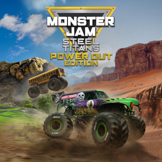 Monster Jam Steel Titans Power Out Bundle for playstation