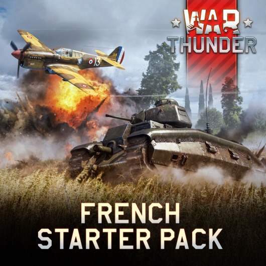 War Thunder -  French Starter Pack for playstation