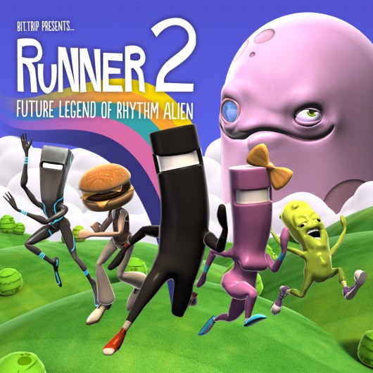 BIT.TRIP Presents... Runner2: Future Legend of Rhythm Alien for playstation