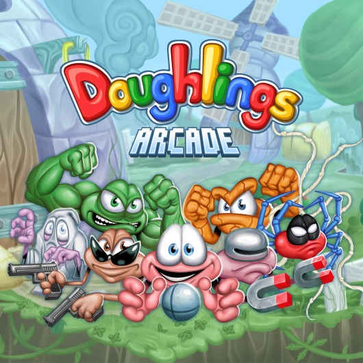 Doughlings: Arcade for playstation
