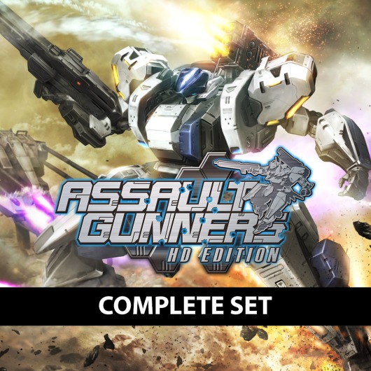 ASSAULT GUNNERS HD EDITION COMPLETE SET for playstation