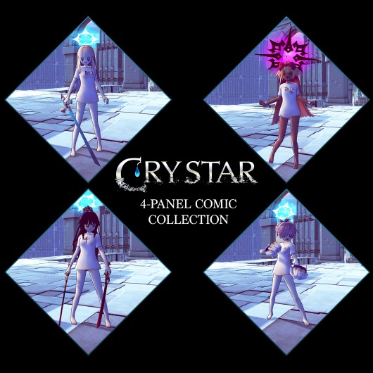 CRYSTAR 4 Panel Comic Collection for playstation