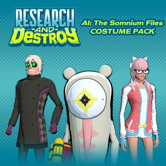 RESEARCH and DESTROY - AI: The Somnium Files Costume Pack for playstation