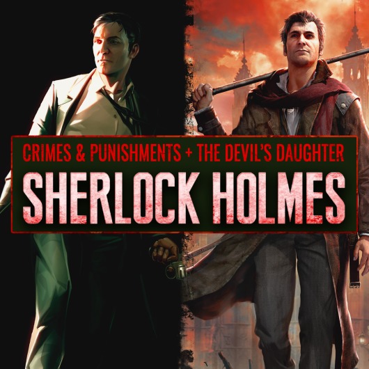 Sherlock Holmes: Crimes and Punishments + Sherlock Holmes: The Devil's Daughter bundle for playstation