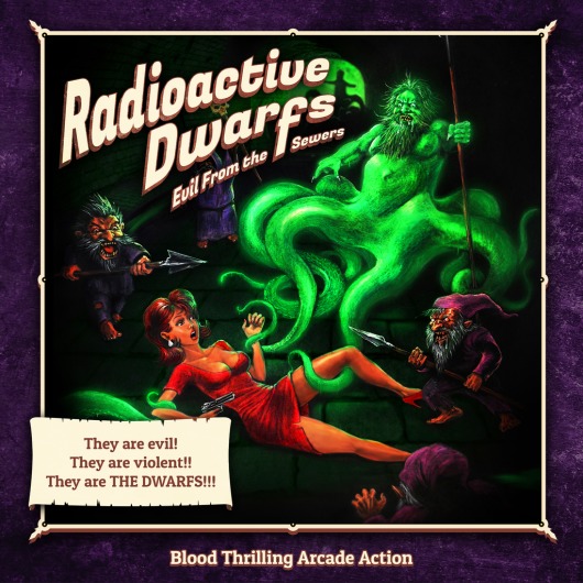 Radioactive Dwarfs: Evil From the Sewers for playstation