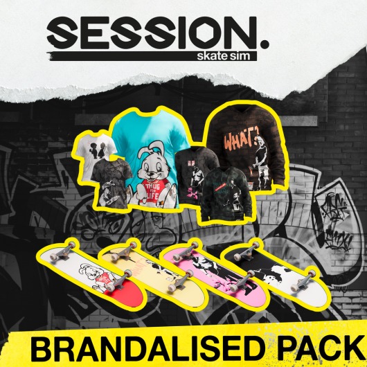Session: Skate Sim Brandalised® Pack for playstation