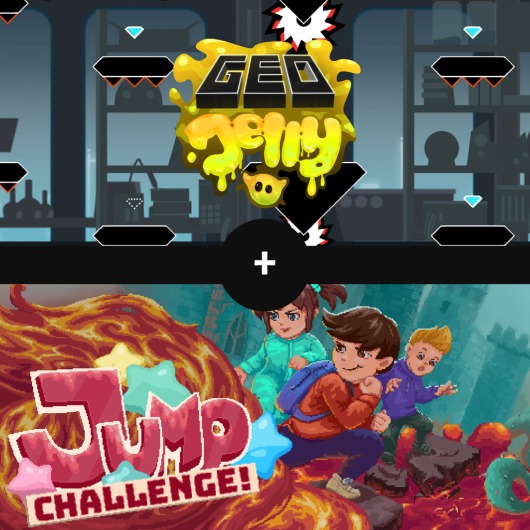 Jump Challenge! + GeoJelly Game Bundle for playstation