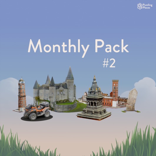 Puzzling Places: Monthly Pack #2 for playstation
