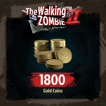 The Walking Zombie 2 – Normal Pack of Gold Coins (1800)