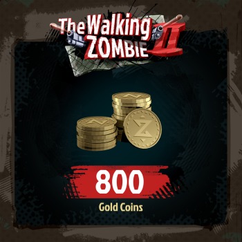 The Walking Zombie 2 – Small Pack of Gold Coins (800)