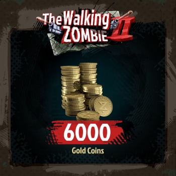 The Walking Zombie 2 – Big Pack of Gold Coins (6000)